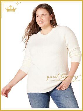 Soft Touch Long-Sleeve Crewneck Sweater - Classic Fit